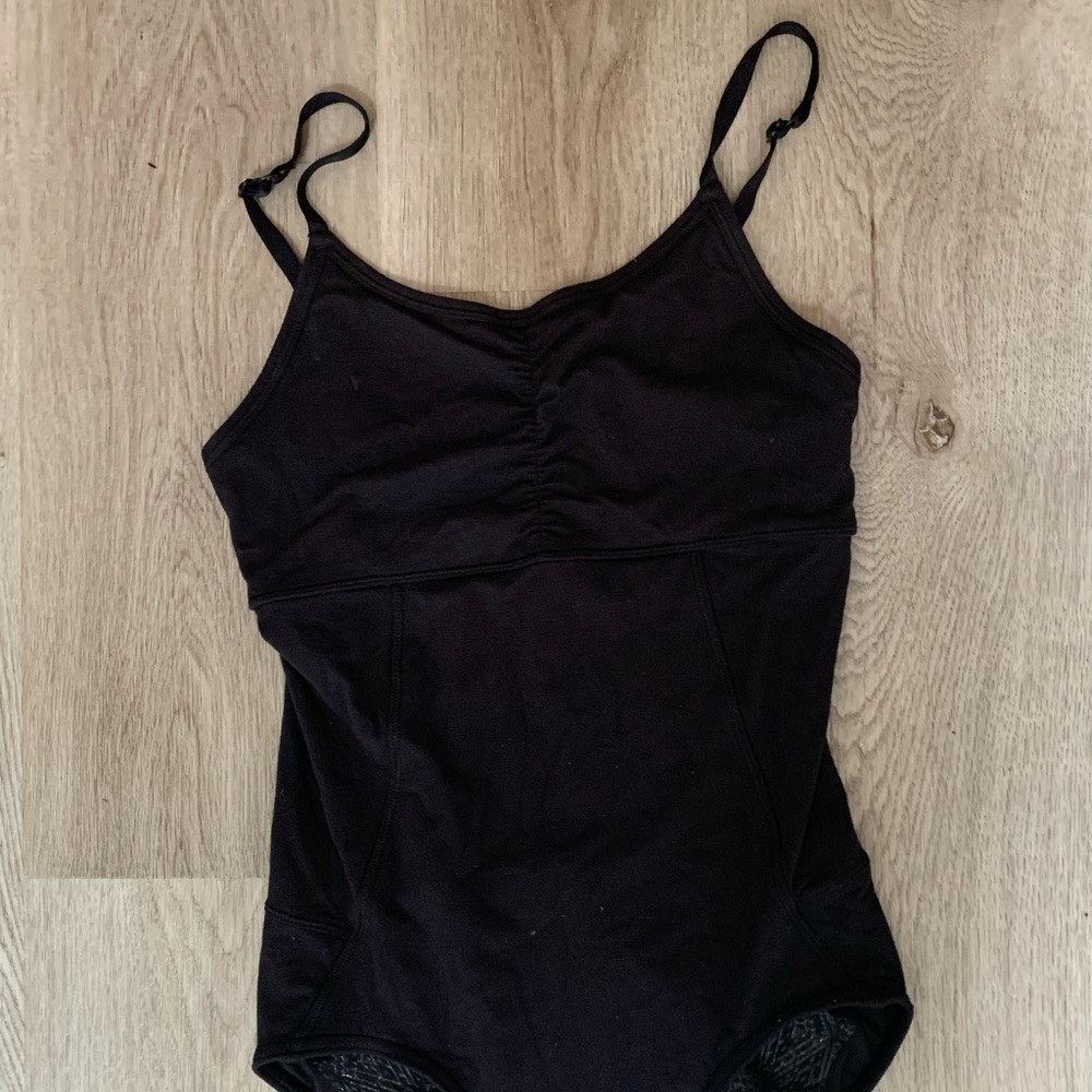 Ivivva/Lululemon girls black leotard